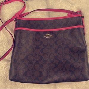 Coach cross body purse